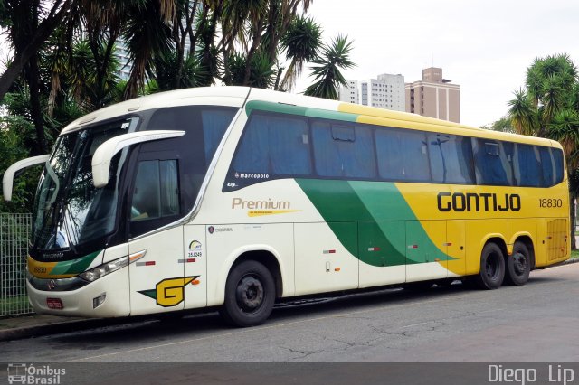 Empresa Gontijo de Transportes 18830 na cidade de Curitiba, Paraná, Brasil, por Diego Lip. Número da foto: #4672002.