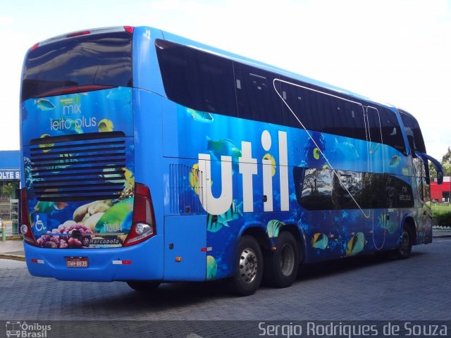 UTIL - União Transporte Interestadual de Luxo 11304 na cidade de Resende, Rio de Janeiro, Brasil, por Sergio Rodrigues de Souza. Número da foto: #4672326.