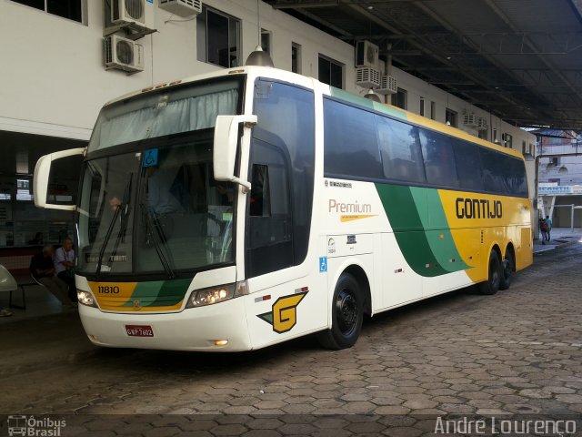 Empresa Gontijo de Transportes 11810 na cidade de Ipatinga, Minas Gerais, Brasil, por André Lourenço de Freitas. Número da foto: #4674675.