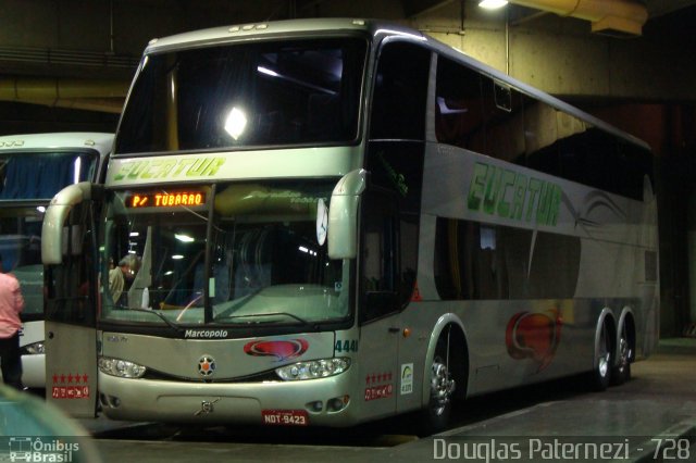 Eucatur - Empresa União Cascavel de Transportes e Turismo 4440 na cidade de São Paulo, São Paulo, Brasil, por Douglas Paternezi. Número da foto: #4676784.