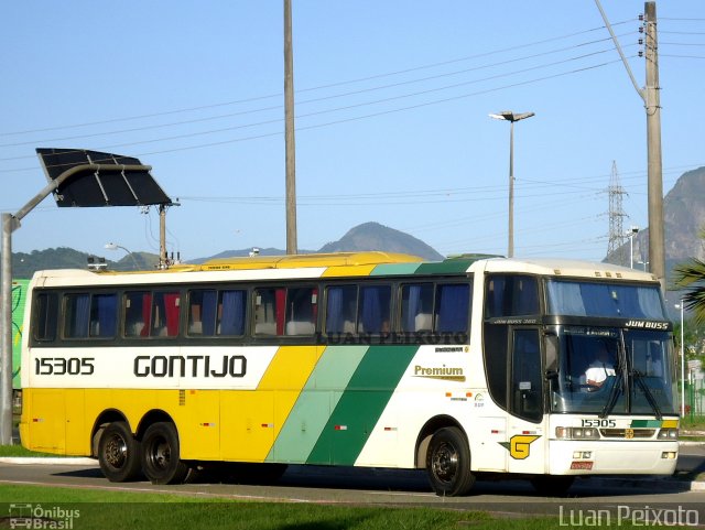 Empresa Gontijo de Transportes 15305 na cidade de Vitória, Espírito Santo, Brasil, por Luan Peixoto. Número da foto: #4678205.