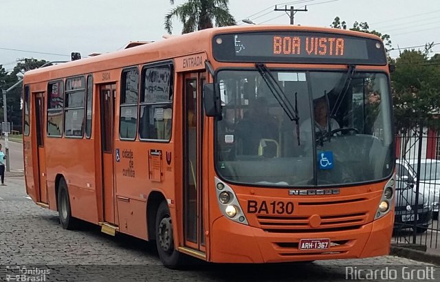 Transporte Coletivo Glória BA130 na cidade de Curitiba, Paraná, Brasil, por Ricardo Grott. Número da foto: #4675881.