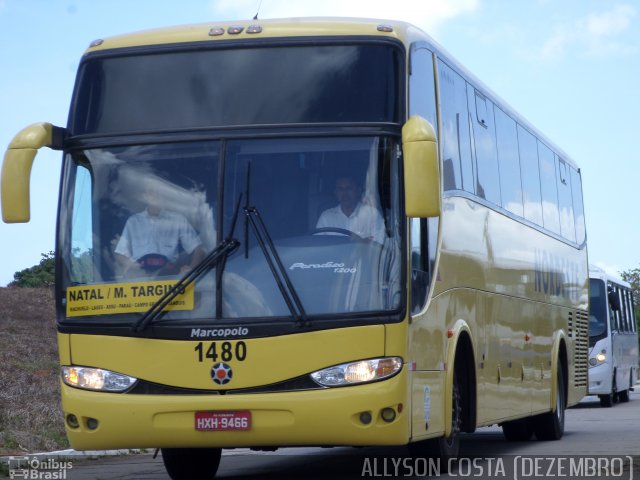 Viação Nordeste 1480 na cidade de Natal, Rio Grande do Norte, Brasil, por Allyson Costa. Número da foto: #4675745.