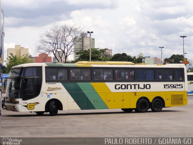 Empresa Gontijo de Transportes 15925 na cidade de Goiânia, Goiás, Brasil, por Paulo Roberto de Morais Amorim. ID da foto: 4678891.