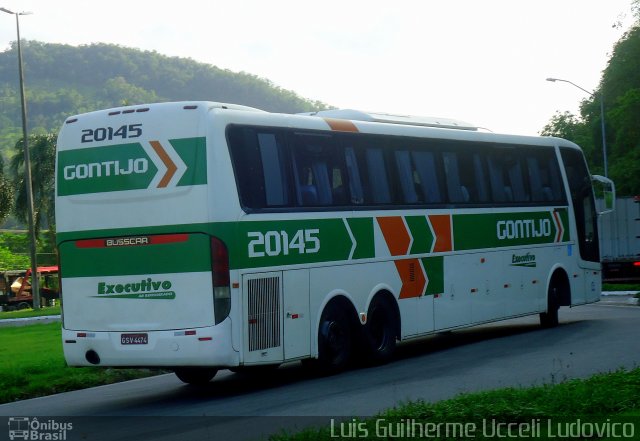 Empresa Gontijo de Transportes 20145 na cidade de Viana, Espírito Santo, Brasil, por Luis Guilherme Ucceli Ludovico. ID da foto: 4678895.