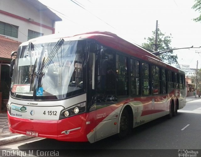Himalaia Transportes > Ambiental Transportes Urbanos 4 1512 na cidade de São Paulo, São Paulo, Brasil, por Jonathan  Aguiar Correa. Número da foto: #4680182.