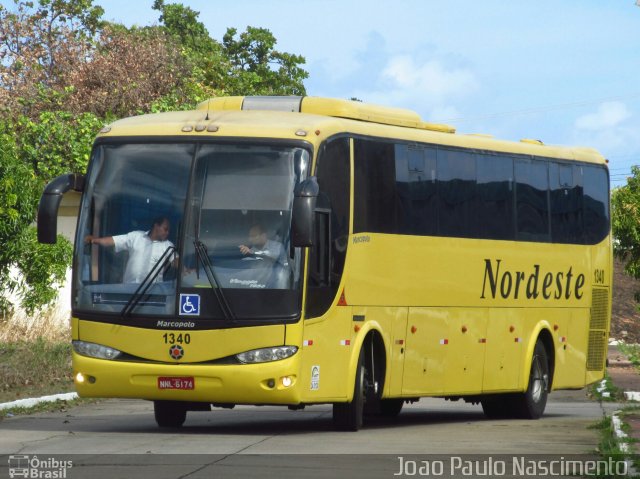 Viação Nordeste 1340 na cidade de Natal, Rio Grande do Norte, Brasil, por Joao Paulo Nascimento Silva. Número da foto: #4679542.