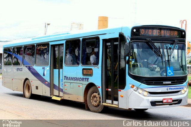 Transnorte - Transporte e Turismo Norte de Minas 87400 na cidade de Montes Claros, Minas Gerais, Brasil, por Carlos Eduardo Lopes. ID da foto: 4679496.