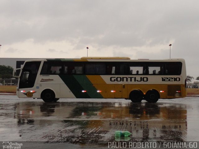 Empresa Gontijo de Transportes 12210 na cidade de Goiânia, Goiás, Brasil, por Paulo Roberto de Morais Amorim. ID da foto: 4678802.