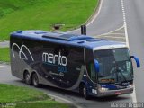 Manto Azul Turismo 2502 na cidade de Aparecida, São Paulo, Brasil, por Marcio  Bruxel. Número da foto: #4680122.