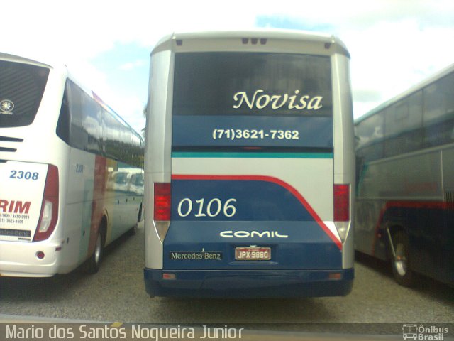 Novisa Transportes Rodoviários e Serviços 0106 na cidade de Camaçari, Bahia, Brasil, por Mario dos Santos Nogueira Junior. Número da foto: #4682400.
