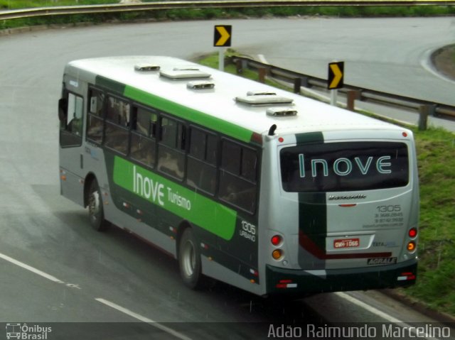 Tata - Jara - I9 Transporte e Turismo - Inove Turismo 1305 na cidade de Belo Horizonte, Minas Gerais, Brasil, por Adão Raimundo Marcelino. Número da foto: #4681769.