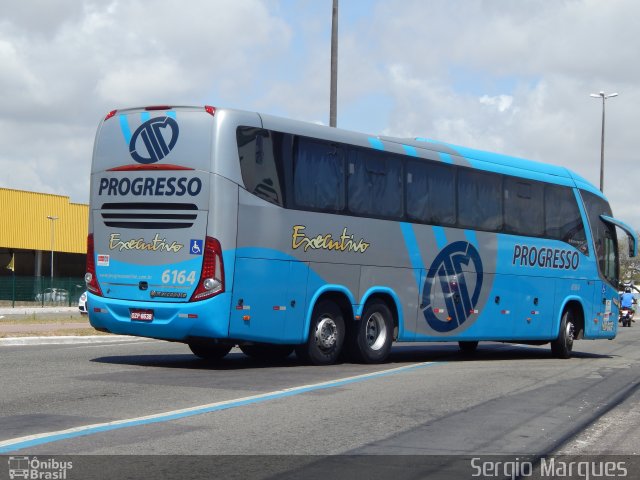 Auto Viação Progresso 6164 na cidade de Aracaju, Sergipe, Brasil, por Sergio Marques . Número da foto: #4681317.