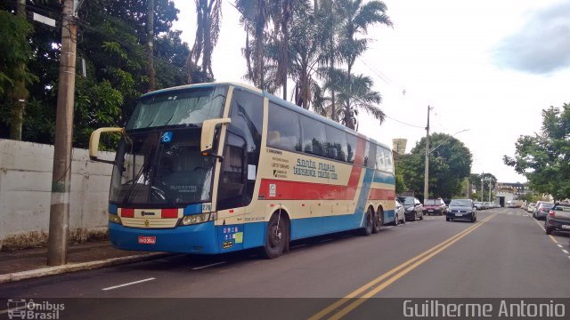 Transporte Coletivo Santa Maria 276 na cidade de Araxá, Minas Gerais, Brasil, por Guilherme Antonio. Número da foto: #4681071.