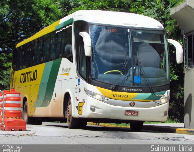 Empresa Gontijo de Transportes 18470 na cidade de São Paulo, São Paulo, Brasil, por Saimom  Lima. Número da foto: #4680717.