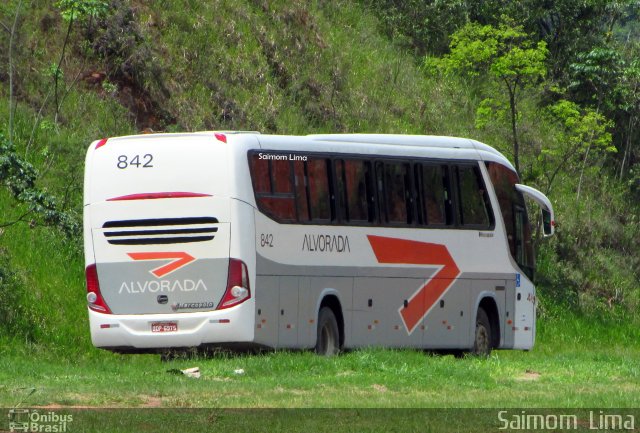 Viação Alvorada 842 na cidade de Guarapari, Espírito Santo, Brasil, por Saimom  Lima. Número da foto: #4680705.