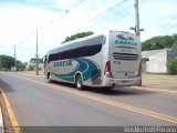 Viação Garcia 7706 na cidade de Mandaguari, Paraná, Brasil, por Josino Vieira. ID da foto: :id.