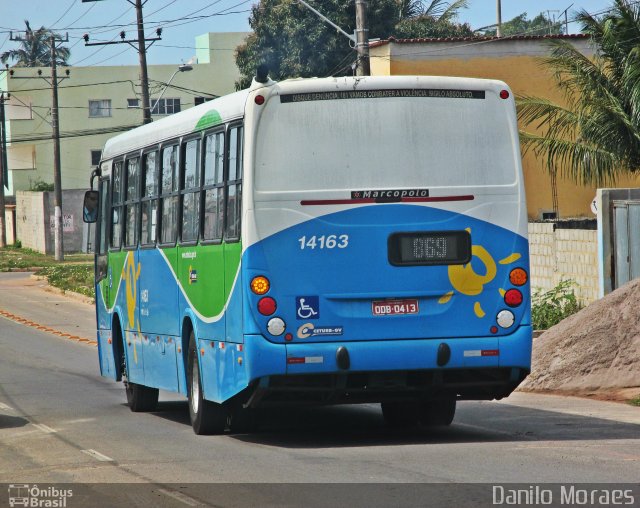 Serramar Transporte Coletivo 14163 na cidade de Serra, Espírito Santo, Brasil, por Danilo Moraes. Número da foto: #4683979.