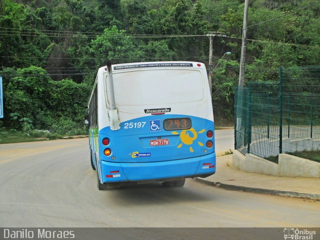 Viação Satélite 25197 na cidade de Cariacica, Espírito Santo, Brasil, por Danilo Moraes. Número da foto: #4684012.