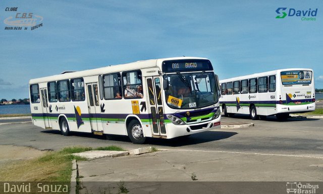 Viação Modelo 9308 na cidade de Aracaju, Sergipe, Brasil, por David  Souza. Número da foto: #4684008.