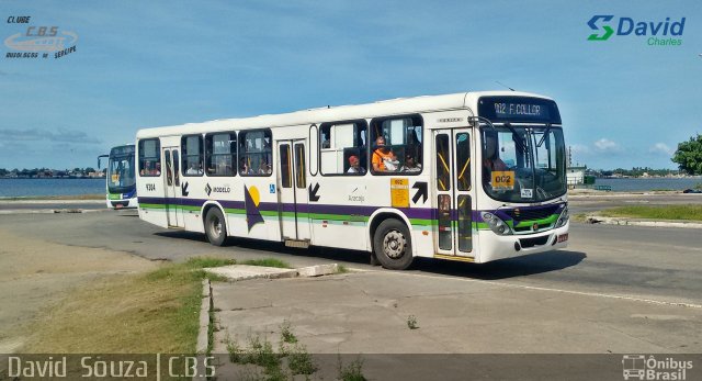 Viação Modelo 9304 na cidade de Aracaju, Sergipe, Brasil, por David  Souza. Número da foto: #4684016.