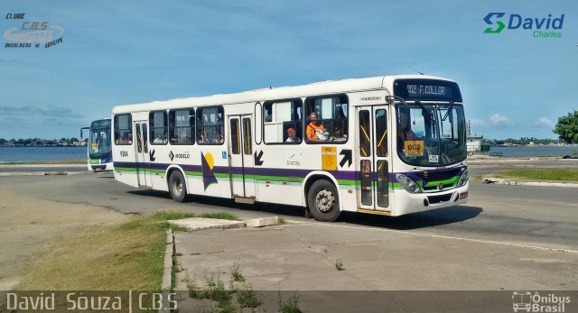 Viação Modelo 9304 na cidade de Aracaju, Sergipe, Brasil, por David  Souza. ID da foto: 4684016.