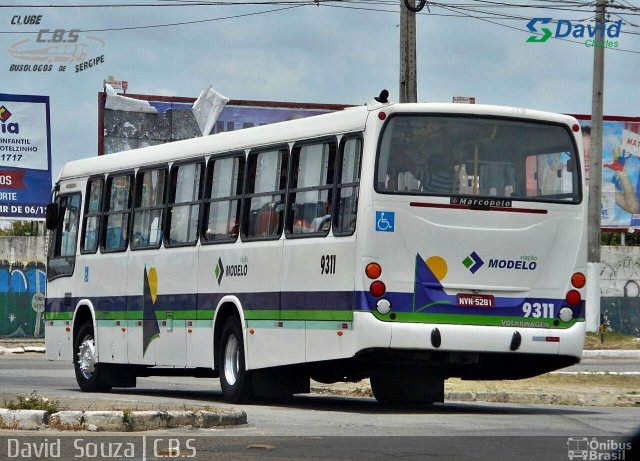 Viação Modelo 9311 na cidade de Aracaju, Sergipe, Brasil, por David  Souza. ID da foto: 4684033.