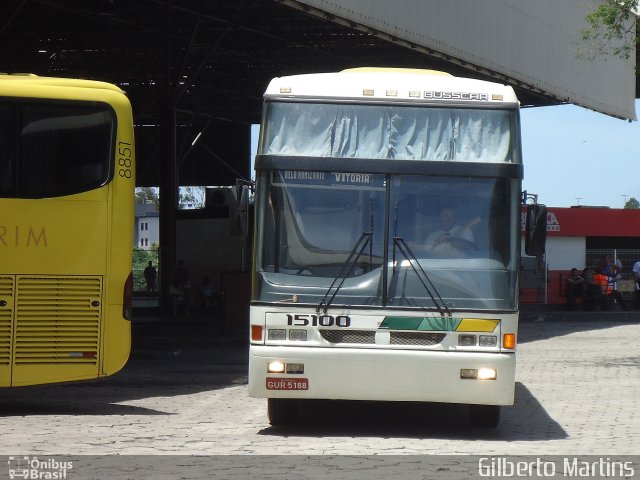 Empresa Gontijo de Transportes 15100 na cidade de Vitória, Espírito Santo, Brasil, por Gilberto Martins. ID da foto: 4684940.