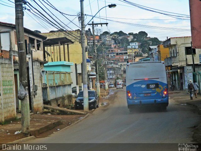 Viação Satélite 25381 na cidade de Cariacica, Espírito Santo, Brasil, por Danilo Moraes. Número da foto: #4684015.