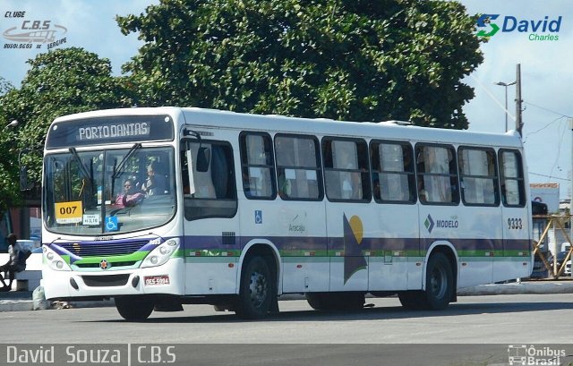 Viação Modelo 9333 na cidade de Aracaju, Sergipe, Brasil, por David  Souza. ID da foto: 4684029.