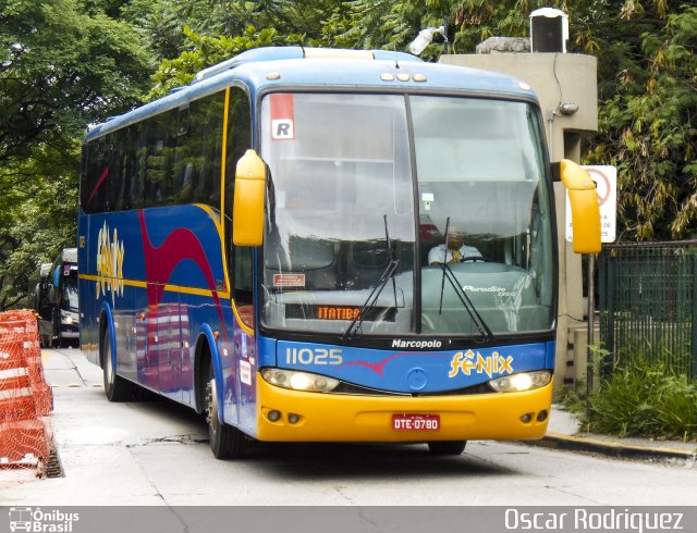 Rápido Expresso Fênix Viação 11025 na cidade de São Paulo, São Paulo, Brasil, por Oscar Rodriguez . Número da foto: #4683333.
