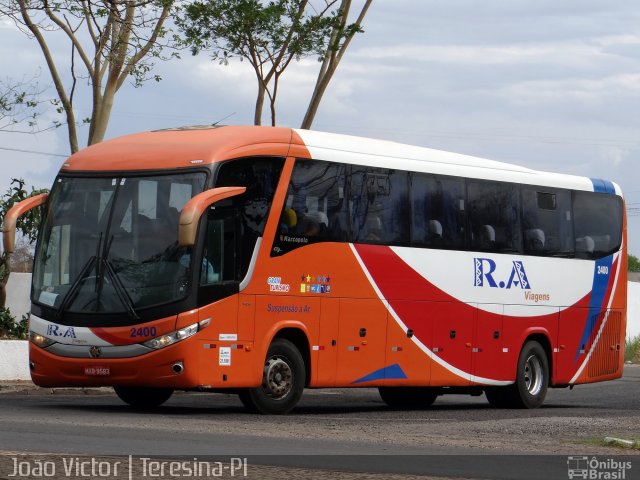 R.A. Viagens 2400 na cidade de Teresina, Piauí, Brasil, por João Victor. Número da foto: #4687258.