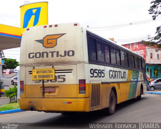 Empresa Gontijo de Transportes 9585 na cidade de Ibirité, Minas Gerais, Brasil, por Welisson  Oliveira. ID da foto: 4686325.