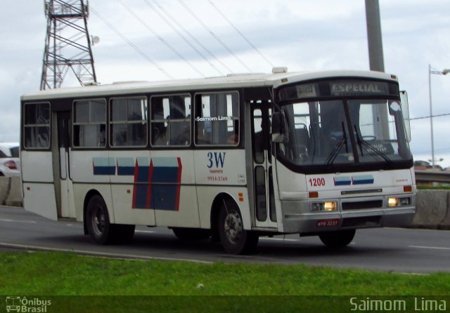 Transporte 3W 1200 na cidade de Vitória, Espírito Santo, Brasil, por Saimom  Lima. ID da foto: 4685943.