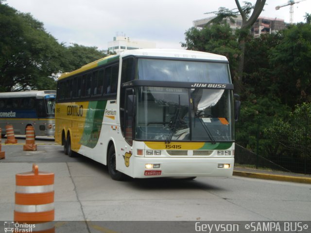 Empresa Gontijo de Transportes 15415 na cidade de São Paulo, São Paulo, Brasil, por José Geyvson da Silva. ID da foto: 4687157.