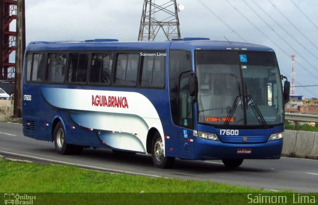 Viação Águia Branca 17600 na cidade de Vitória, Espírito Santo, Brasil, por Saimom  Lima. ID da foto: 4685929.