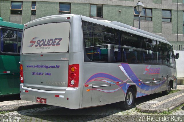 Solidez Transportes 8597 na cidade de Petrópolis, Rio de Janeiro, Brasil, por Zé Ricardo Reis. ID da foto: 4685554.