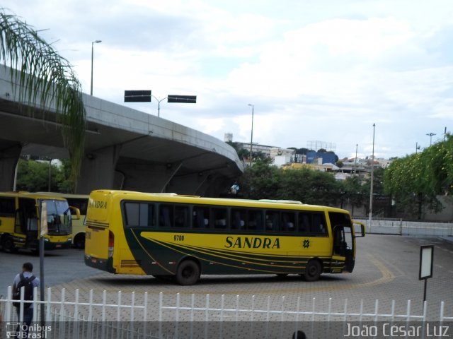 Viação Sandra 9700 na cidade de Belo Horizonte, Minas Gerais, Brasil, por João César Luz. Número da foto: #4686651.