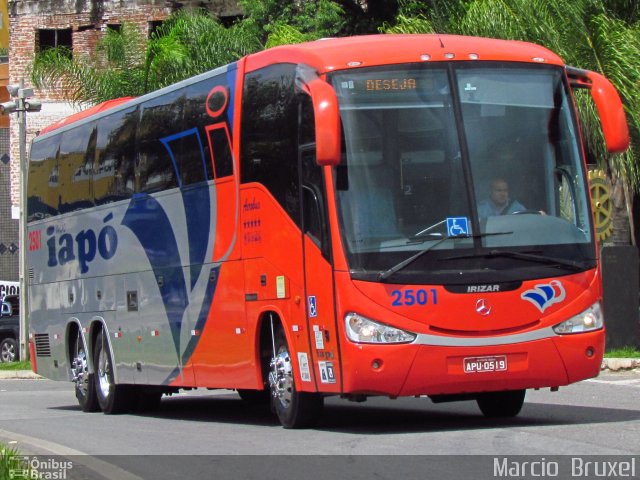 Viação Santana Iapó 2501 na cidade de Aparecida, São Paulo, Brasil, por Marcio  Bruxel. ID da foto: 4688761.