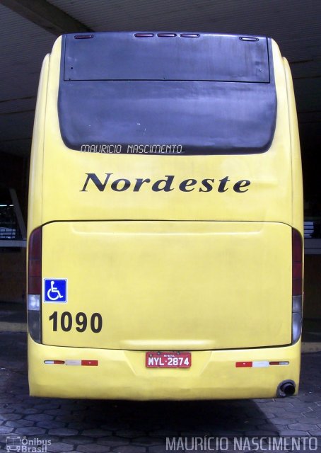 Viação Nordeste 1090 na cidade de João Pessoa, Paraíba, Brasil, por Maurício Nascimento. Número da foto: #4689021.