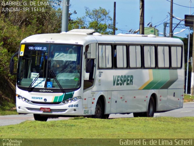 Vesper Transportes 8846 na cidade de Jundiaí, São Paulo, Brasil, por Gabriel Giacomin de Lima. Número da foto: #4688269.