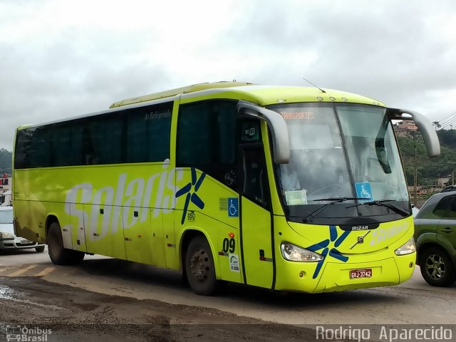 Solaris Transportes 09 na cidade de Conselheiro Lafaiete, Minas Gerais, Brasil, por Rodrigo  Aparecido. Número da foto: #4689159.