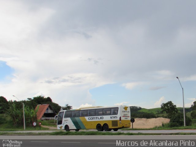 Empresa Gontijo de Transportes 12115 na cidade de Perdões, Minas Gerais, Brasil, por Marcos de Alcantara Pinto. ID da foto: 4688537.