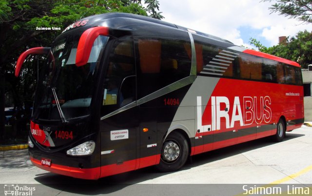 Lirabus 14094 na cidade de São Paulo, São Paulo, Brasil, por Saimom  Lima. ID da foto: 4688202.