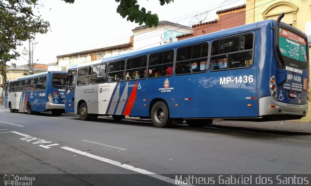 Expresso Metrópolis Transportes e Viagens MP-1436 na cidade de Campinas, São Paulo, Brasil, por Matheus Gabriel dos Santos. ID da foto: 4688880.