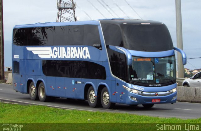 Viação Águia Branca 50000 na cidade de Vitória, Espírito Santo, Brasil, por Saimom  Lima. ID da foto: 4688219.