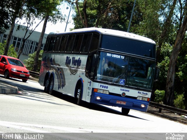 Rio Verde Transportadora Turística 7000 na cidade de São Paulo, São Paulo, Brasil, por Raphael José da Silva. Número da foto: #4689057.