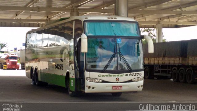 Viação Continental de Transportes 14275 na cidade de Araxá, Minas Gerais, Brasil, por Guilherme Antonio. Número da foto: #4691507.