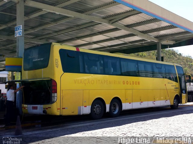 Viação Itapemirim 48101 na cidade de Milagres, Bahia, Brasil, por Filipe Lima. Número da foto: #4693016.