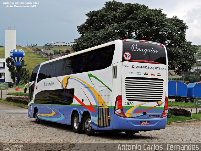 Omegatur 4020 na cidade de João Monlevade, Minas Gerais, Brasil, por Antonio Carlos Fernandes. Número da foto: #4691764.